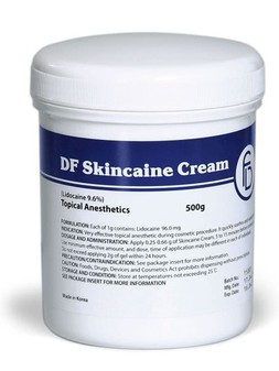 Анестезирующий крем - DF Skincaine Cream (Lidocaine 9,6%) 500гр