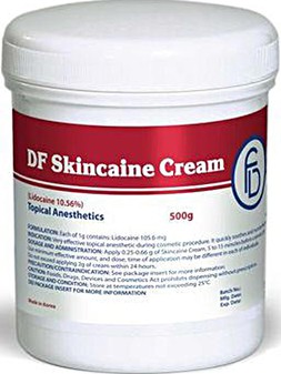 Анестезирующий крем - DF Skincaine Cream (Lidocaine 10,56%) 500гр